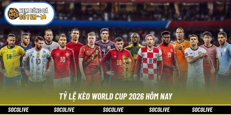Tỷ Lệ Kèo World Cup 2026 Hôm Nay: Phân Tích Biến Động 